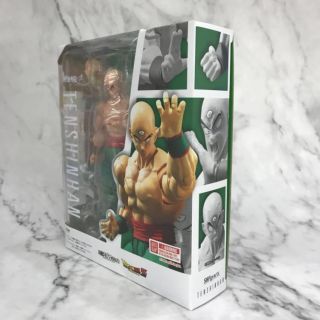 S.  H.  Figuarts Shf Dragon Ball Z Tien Shinhan Action Figures Box Packed
