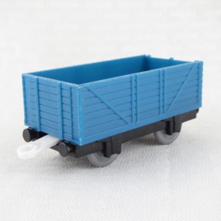 Blue Cargo Freight Car - Thomas & Friends Trackmaster - Hit - 2006 - Nm