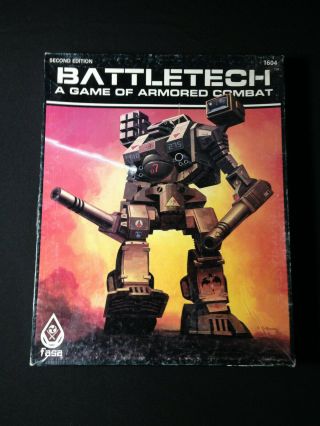 Battletech_a Game Of Armored Combat_1985_2nd Edition Fasa Corp 1604 - - Collectors