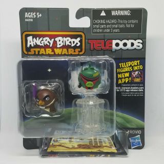 Angry Birds Star Wars Boba Fett Pig & Mace Windu Bird Telepods 2 - Pack