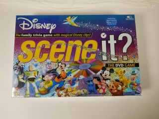 Disney Scene It? The Dvd Family Trivia Board Game Mattel