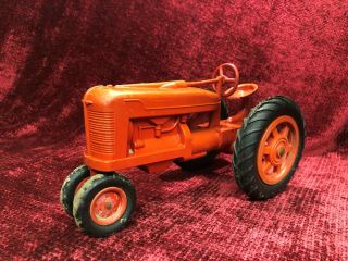 Old 1950 ' s International Farmall Toy Farm Tractor Plastic by Product Minature 3