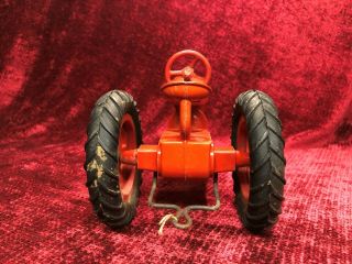Old 1950 ' s International Farmall Toy Farm Tractor Plastic by Product Minature 6