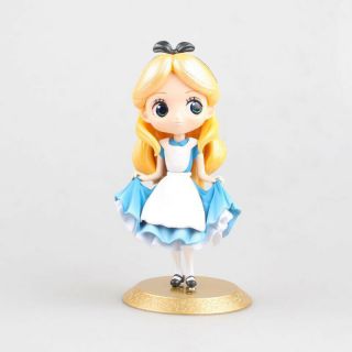 Disney Princess Snow White Alice Mermaid Girl Figure Cake Topper Doll Party Gift 2
