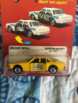 Vintage 1983 Hot Wheels Crack - ups Crash Patrol Yellow Rare 8