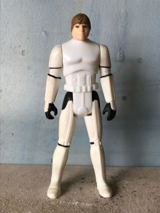Luke Skywalker In Stormtrooper Disguise - Vintage Star Wars (1984),  No Coo,  Potf