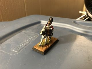 28mm Napoleonic British Royal Scots Mounted Soldier Painted Colors