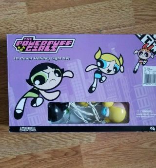 Powerpuff Girls Holiday Decoration Set Of 10 String Party Lights.