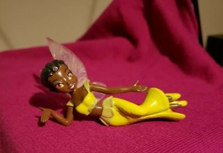 Iridessa 3.  5 " Pvc Yellow Fairy Action Figure Disney Tinker Bell Fairies Euc