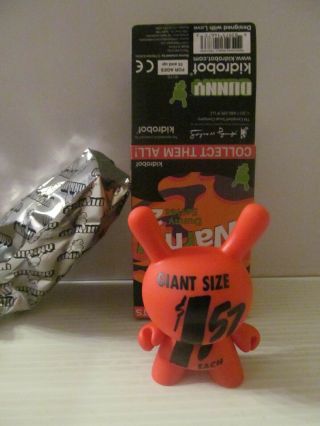 Kidrobot - Andy Warhol Dunny Series 2 - Vinyl Mini - Giant Size - Opened