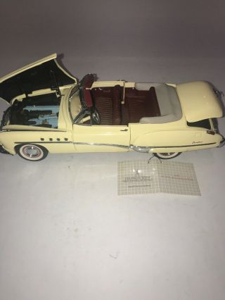 Franklin 1949 Buick Roadmaster Convertible Diecast Model W/out Orig Box