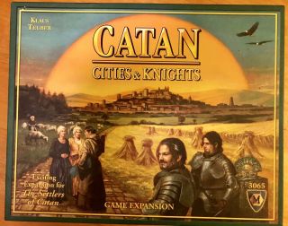 Settlers Of Catan Cities & Knights Game Expansion