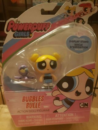The Powerpuff Girls Bubbles Action Doll