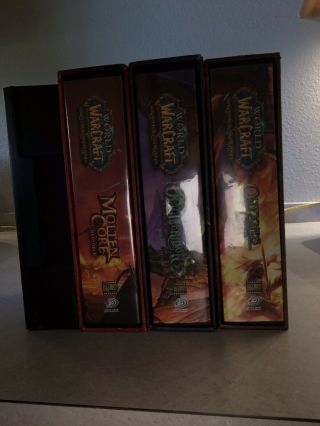 Warcraft Card Game Magtheridons Lair,  Onyxia,  Molten Core,  Starter Raid Decks