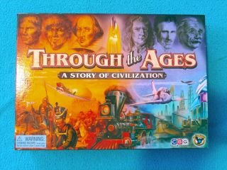 Through The Ages A Story Of Civilization Board Game Vlaada Chvatil