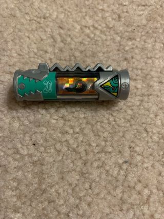 Power Rangers Dino Charge Ammonite Charger - Pack 20 Sea Green Boa Foil