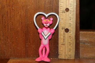 Vintage 1991 The Pink Panther 3 " Pvc Figure Heart Valentine
