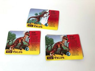 Primal Rage Talon Raptor 1996 Playmates Figure Cards