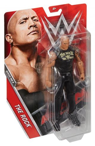 Wwe The Rock Basic Action Figure Series 68 B Fch27