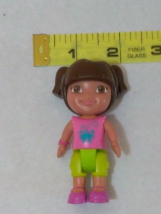 Mattel Dora The Explorer Action Figure 3 " Doll 2012 Nick Jr Ships