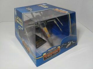 Star Wars Saga X - Wing Fighter Micro Machines Action Fleet 2002 Nib