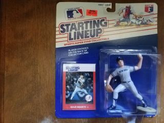 1988 Dave Righetti Starting Lineup Baseball Figure