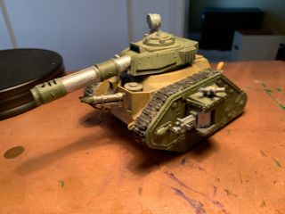 Astra Militarum Leman Russ Tank Warhammer 40k Vanquisher Nicely Painted