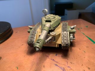 Astra Militarum Leman Russ Tank Warhammer 40K Vanquisher NICELY PAINTED 2
