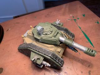Astra Militarum Leman Russ Tank Warhammer 40K Vanquisher NICELY PAINTED 3