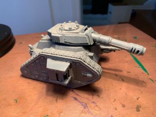 Astra Militarum Leman Russ Tank Warhammer 40K Vanquisher W/Lascannon Hull 4