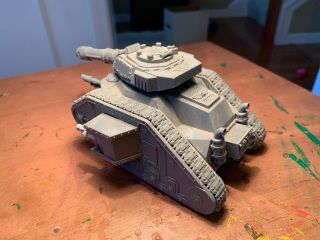 Astra Militarum Leman Russ Tank Warhammer 40K Vanquisher W/Lascannon Hull 8