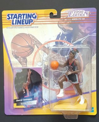 Sheryl Swoopes 1998 Edition Starting Lineup Action Figure | Brand New\sealed