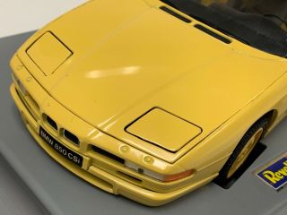 1/18 Revell BMW 850 CSi Coupe in Yellow 632 2