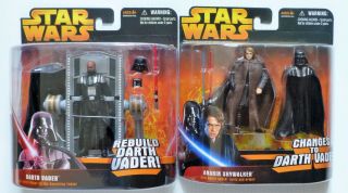 Star Wars Rots Deluxe " Anakin Skywalker & Darth Vader " Set Lqqk