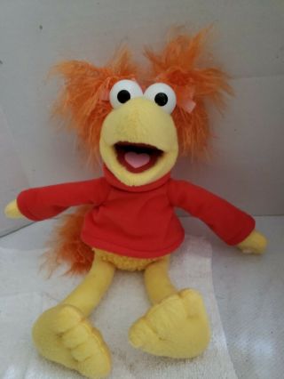 2016 Sababa Toys Muppets Fraggle Rock 11 " Red Fraggle Plush Doll