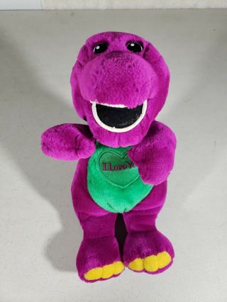 Barney Singing I Love You 11 " Plush Lyons Talking Stuffed Animal