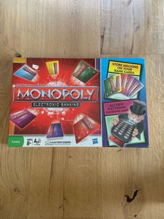 Monopoly Electronic Banking Edition 2011 Hasbro Board Game