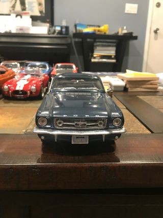 MIRA by SOLIDO 1965 1964.  5 Ford Mustang Fasback 1:18 Diecast 2