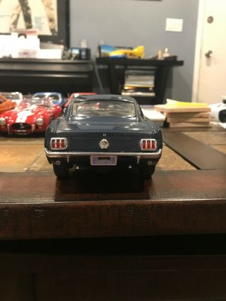 MIRA by SOLIDO 1965 1964.  5 Ford Mustang Fasback 1:18 Diecast 4