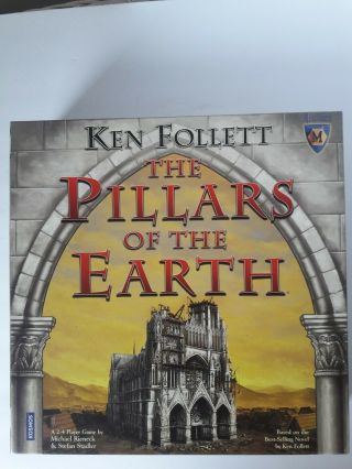 Mayfair Boardgame Pillars Of The Earth,  The Box Nm 1st Edition