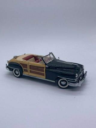 Franklin Precision Models 1948 Chrysler Town And Country Woody No Box 1:24