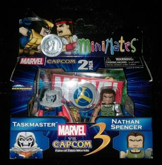 Minimates Marvel Exclusive " Taskmaster And Nathan Spencer "