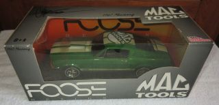Racing Champions Foose Design Mac Tools 1/18 Scale 1967 Ford Mustang Fastback