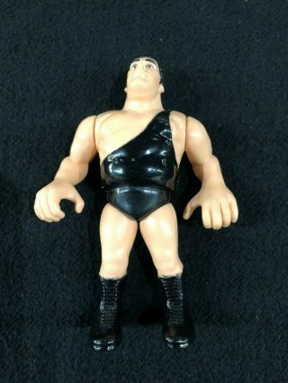 Wwf Wwe Hasbro 1990 Series 1 Blue Card Andre The Giant Figure Loose