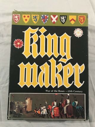 Avalon Hill War Games Kingmaker (1st Edition) Box