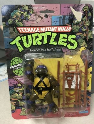 1988 Teenage Mutant Ninja Turtles Tmnt Donatello Figure Nib Rare