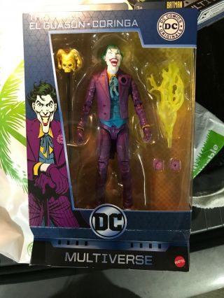 Dc Multiverse Comics Originals 80th The Joker Coringa 6 " Action Figure Nib