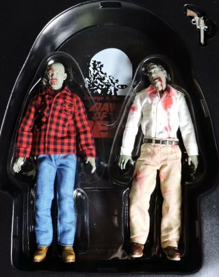 S415 George A.  Romero ' s DAWN OF THE DEAD Plaid Shirt & Flyboy Zombie One:12 2018 2