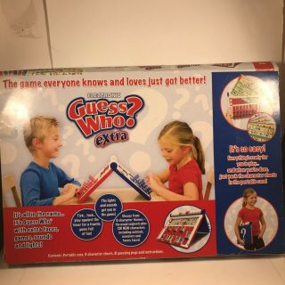 Milton Bradley Electronic Guess Who Extra Game