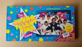 Vintage The Young Talent Time Board Game Cassette Tape Australian Talent Show